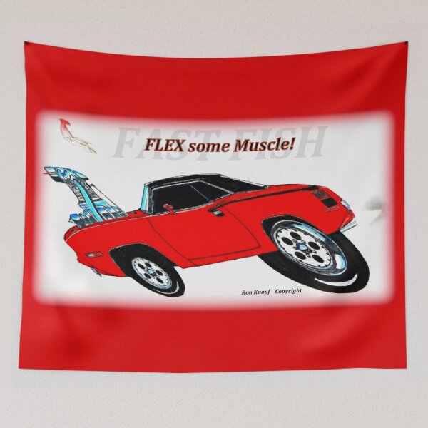 Item preview, Muscle Cars  //  FLEX some MUSCLE!  //  Fast Fish! designed and sold by Imagin8er.