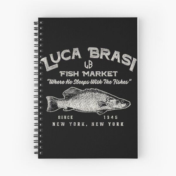 Item preview, Luca Brasi Fish Market Worn Dks designed and sold by Alema Art.
