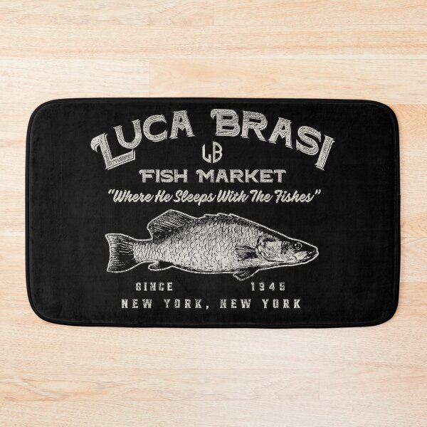Item preview, Luca Brasi Fish Market Worn Dks designed and sold by Alema Art.