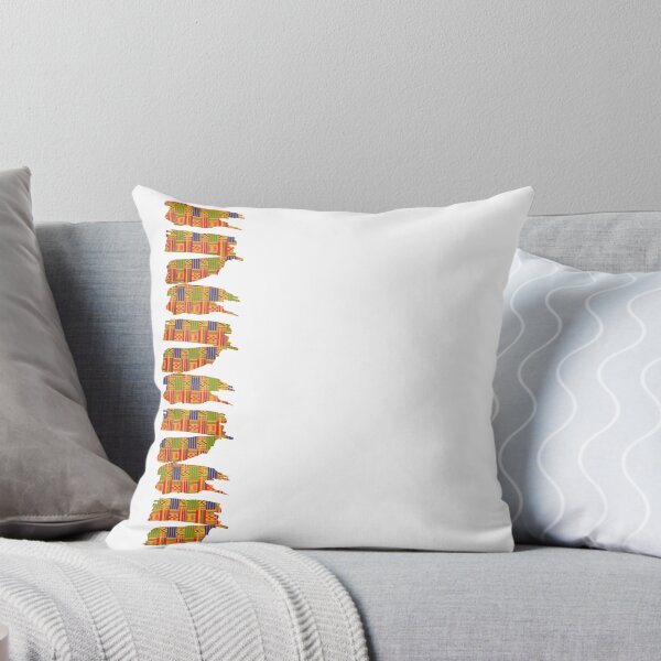 Item preview, African Fabric - A Touch of Kente Vertical Runner Design designed and sold by AfriStyleUK.