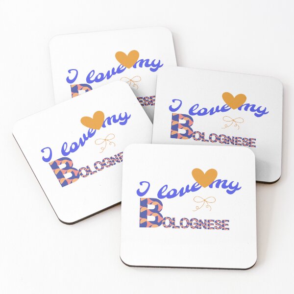 Item preview, I Love my BOLOGNESE designed and sold by Halcion C.