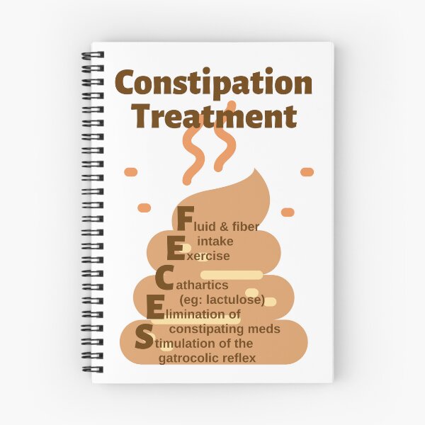 Aperçu de l'œuvre Traitement de la constipation : Feces Mnémonique créée et vendue par Caregiverology.