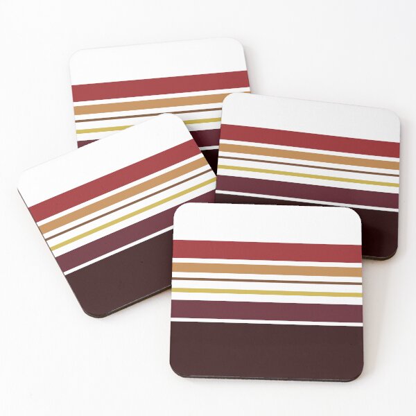 Item preview, Retro Varied Width Burnt Stripes designed and sold by empracht.