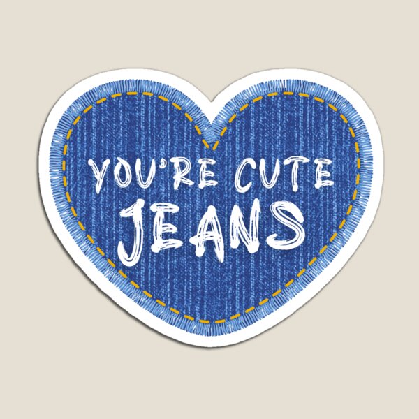 Aperçu de l'œuvre Tu es un jean mignon - KUWTK L'incroyable famille Kardashian - Kris, Kylie, Kendall Jenner créée et vendue par JuxtaJoy Studios.