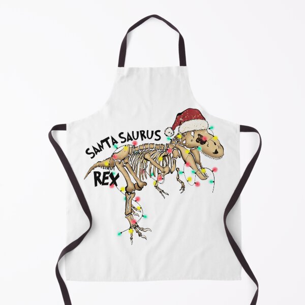Item preview, Santasaurus rex with christmas lights designed and sold by sweetanndspooky.