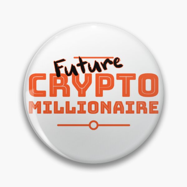 Item preview, Future Crypto Millionaire designed and sold by LookUpCreations.