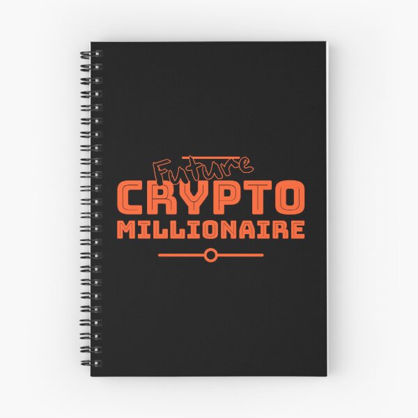 Item preview, Future Crypto Millionaire designed and sold by LookUpCreations.
