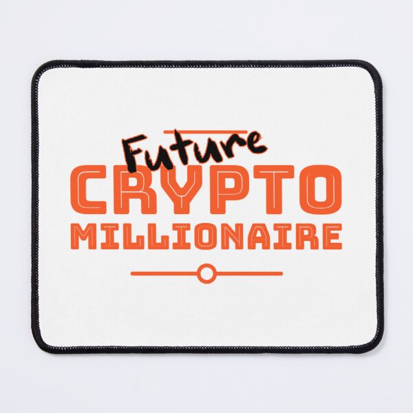 Item preview, Future Crypto Millionaire designed and sold by LookUpCreations.