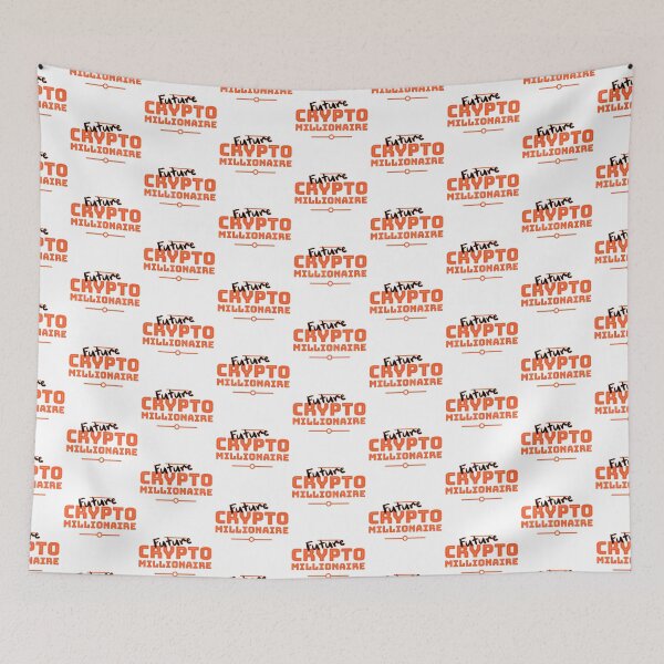 Item preview, Future Crypto Millionaire designed and sold by LookUpCreations.