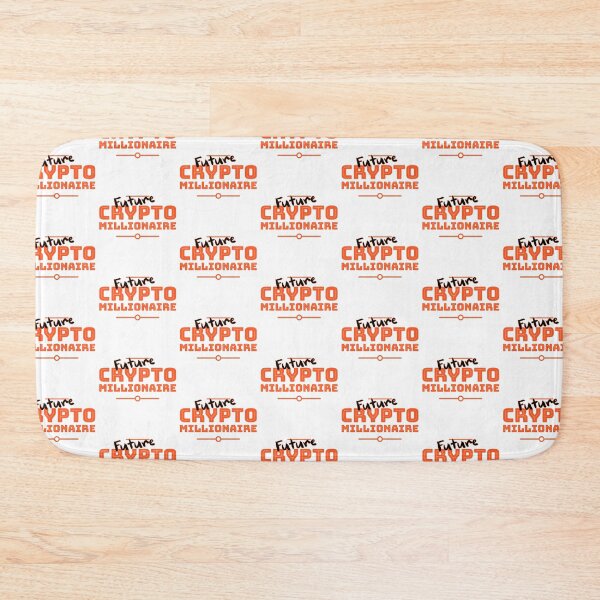Item preview, Future Crypto Millionaire designed and sold by LookUpCreations.