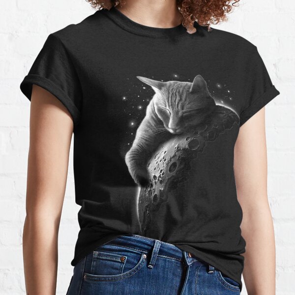 MOONCAT T-shirt classique