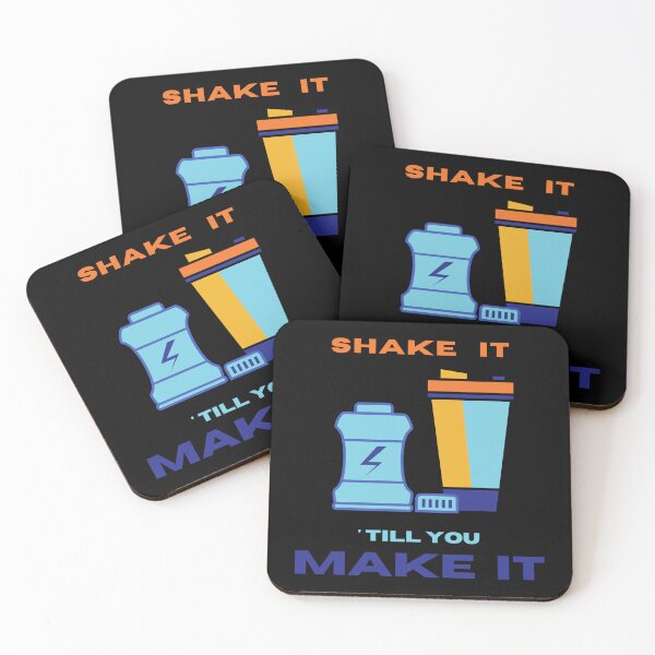 Item preview, Shake it ' till you make it motivational design designed and sold by DigitalMagShop.