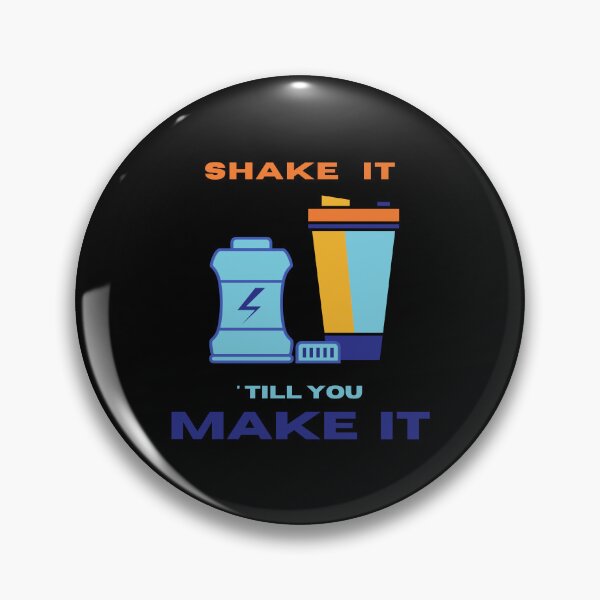 Item preview, Shake it ' till you make it motivational design designed and sold by DigitalMagShop.