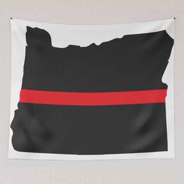 Item preview, Oregon Thin Red Line designed and sold by P45Designs.