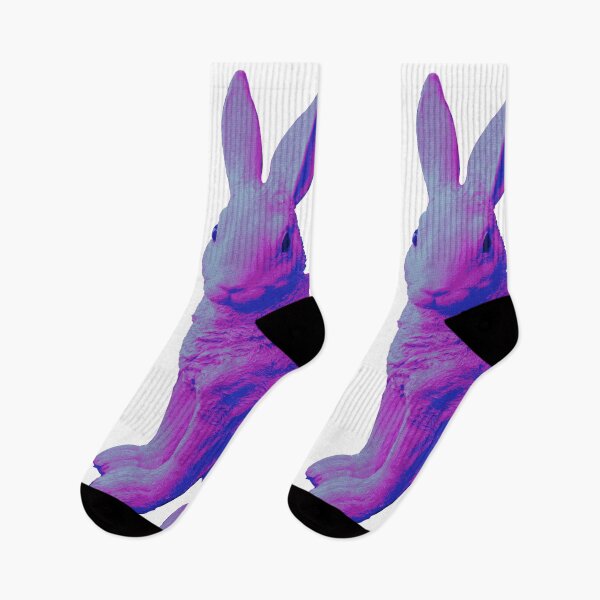 Item preview, Duotone vaporwave hare | vintage aesthetic  designed and sold by spinolator.