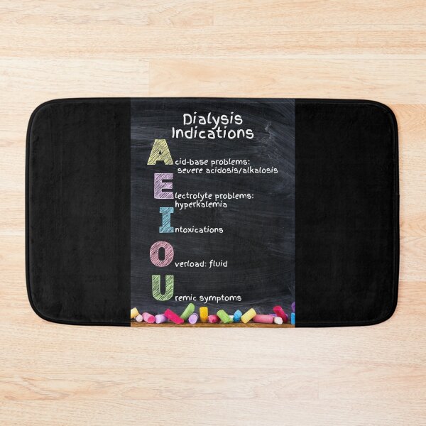 Item preview, Dialysis Indications: AEIOU Mnemonic designed and sold by Caregiverology.
