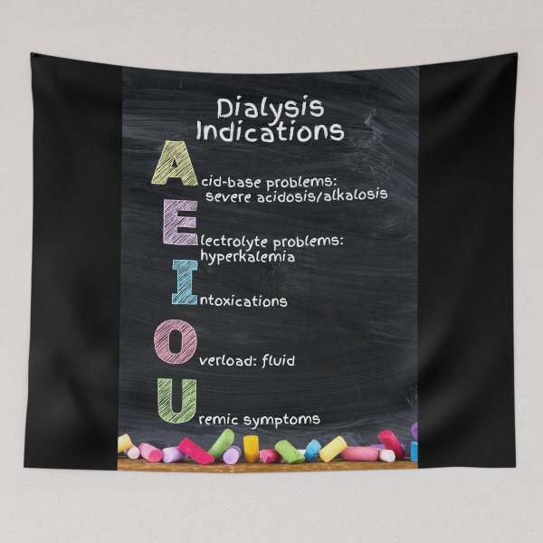 Item preview, Dialysis Indications: AEIOU Mnemonic designed and sold by Caregiverology.