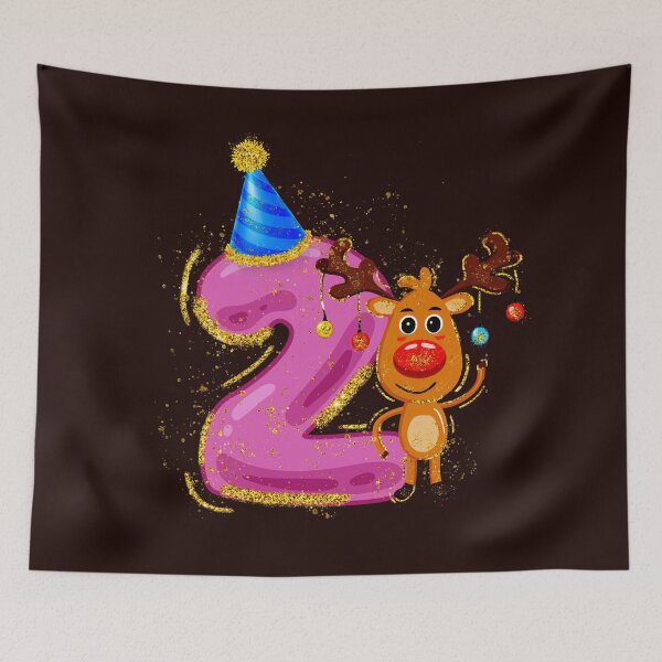 Item preview, Christmas Childrens Birthday Number 2 designed and sold by joseech.