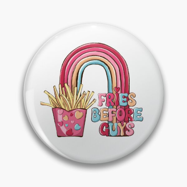 Item preview, fries before guys with rainbow designed and sold by sweetanndspooky.