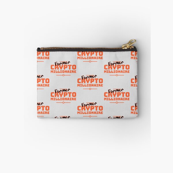 Item preview, Former Crypto Millionaire designed and sold by LookUpCreations.
