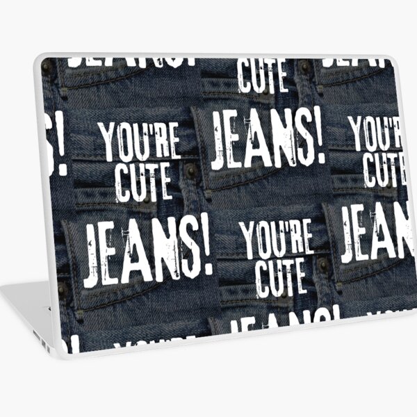 Aperçu de l'œuvre KUWTK You're Cute Jeans - Kris, Kylie, Kendall Jenner - L'incroyable famille Kardashian créée et vendue par JuxtaJoy Studios.