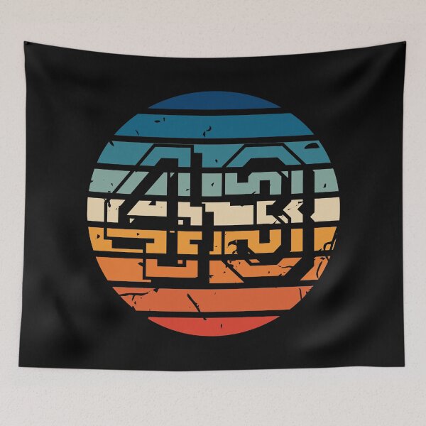 Item preview, Number 43 Vintage Retro Sport Sunset Birthday Squad Racing Numbers designed and sold by 27th-Tee.