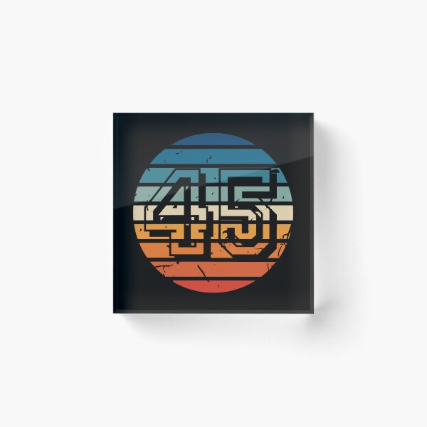 Item preview, Number 45 Vintage Retro Sport Sunset Birthday Squad Racing Numbers designed and sold by 27th-Tee.