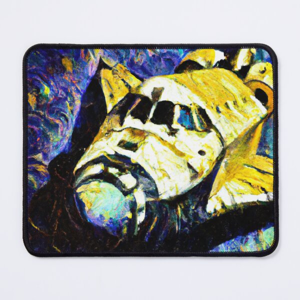 Item preview, Space shuttle Vincent van Gogh style designed and sold by AiArtist01.