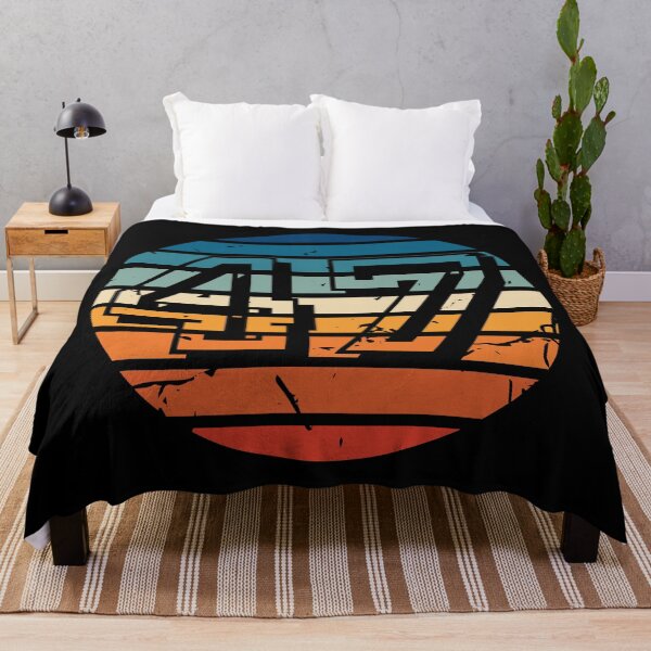 Item preview, Number 47 Vintage Retro Sport Sunset Birthday Squad Racing Numbers designed and sold by 27th-Tee.