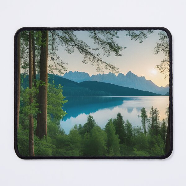 Item preview, Dreamlike Sunrise at the Lake designed and sold by Alt-Art-Digital.