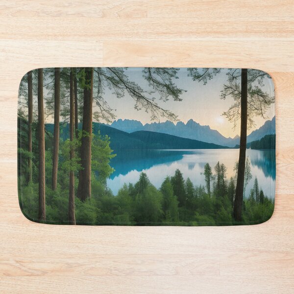Item preview, Dreamlike Sunrise at the Lake designed and sold by Alt-Art-Digital.