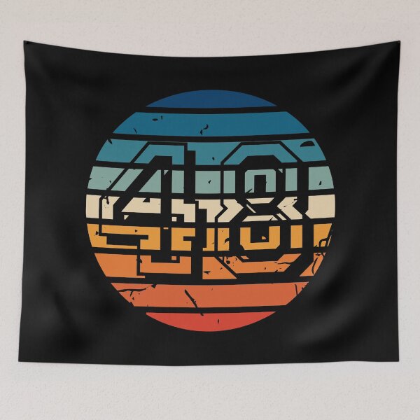 Item preview, Number 48 Vintage Retro Sport Sunset Birthday Squad Racing Numbers designed and sold by 27th-Tee.