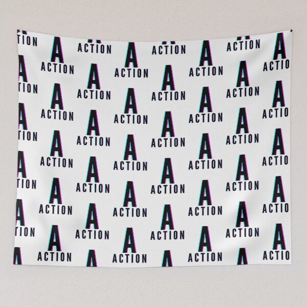 Item preview, ACTION Text Design designed and sold by GEGSTORE.