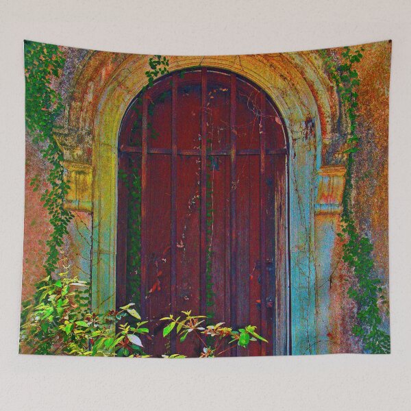 Item preview, Old Mausoleum Door designed and sold by heatherfriedman.