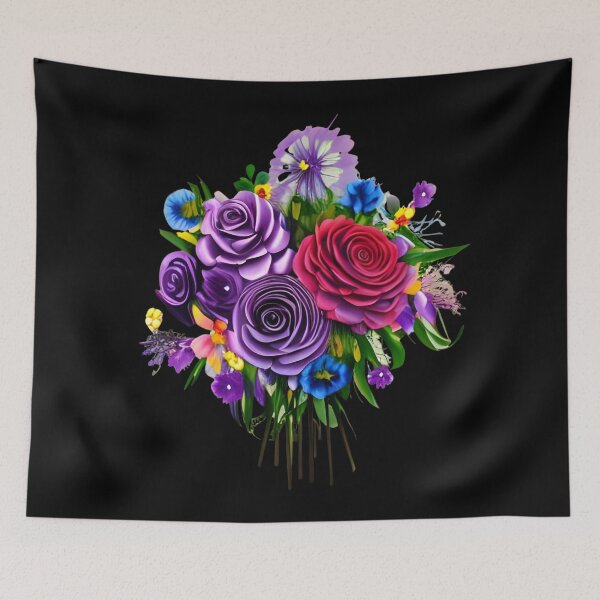 Item preview, Fantasy Flower Bouquet designed and sold by gramizzia.