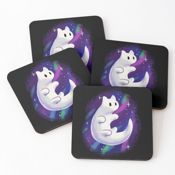 Item preview, Slug Cat in Space designed and sold by MonokromeDemon.