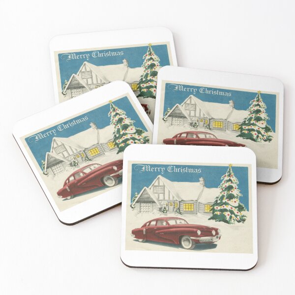 Item preview, Vintage Car Christmas Scene  designed and sold by Tracy Ayers.