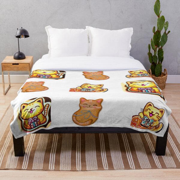 Item preview, Gatitos de galleta muy felices celebrando designed and sold by DuniDesign.