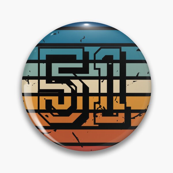 Item preview, Number 51 Vintage Retro Sport Sunset Birthday Squad Racing Numbers designed and sold by 27th-Tee.
