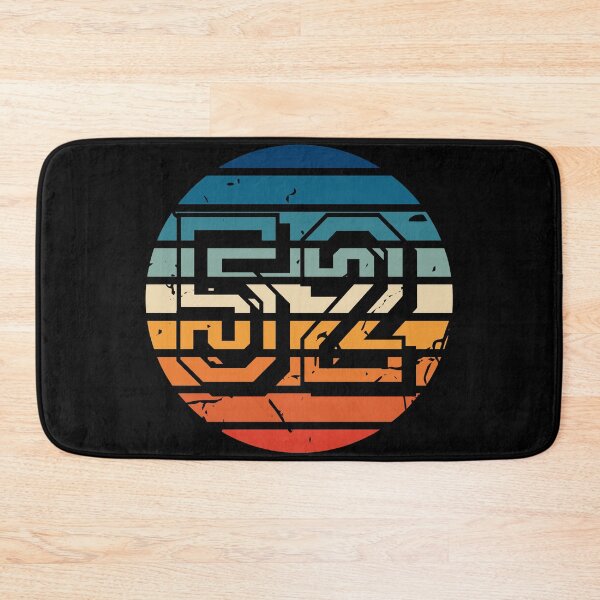 Item preview, Number 52 Vintage Retro Sport Sunset Birthday Squad Racing Numbers designed and sold by 27th-Tee.