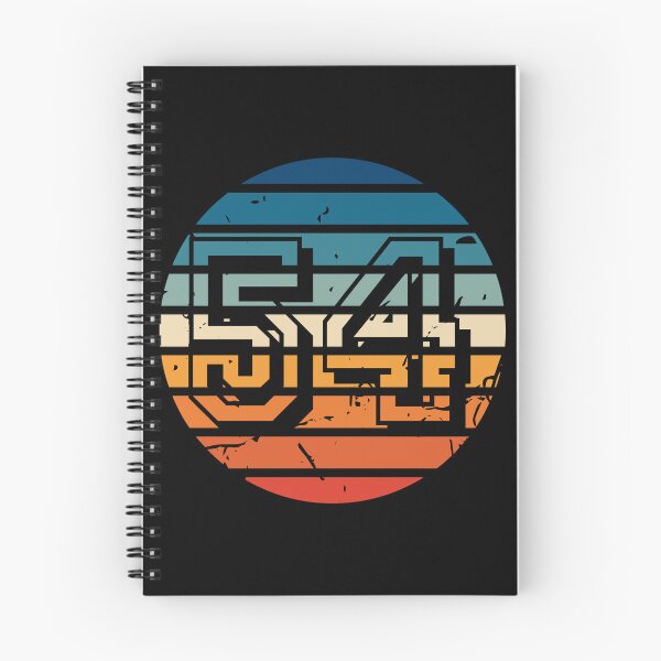 Item preview, Number 54 Vintage Retro Sport Sunset Birthday Squad Racing Numbers designed and sold by 27th-Tee.