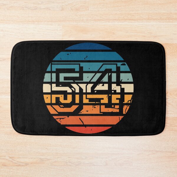 Item preview, Number 54 Vintage Retro Sport Sunset Birthday Squad Racing Numbers designed and sold by 27th-Tee.