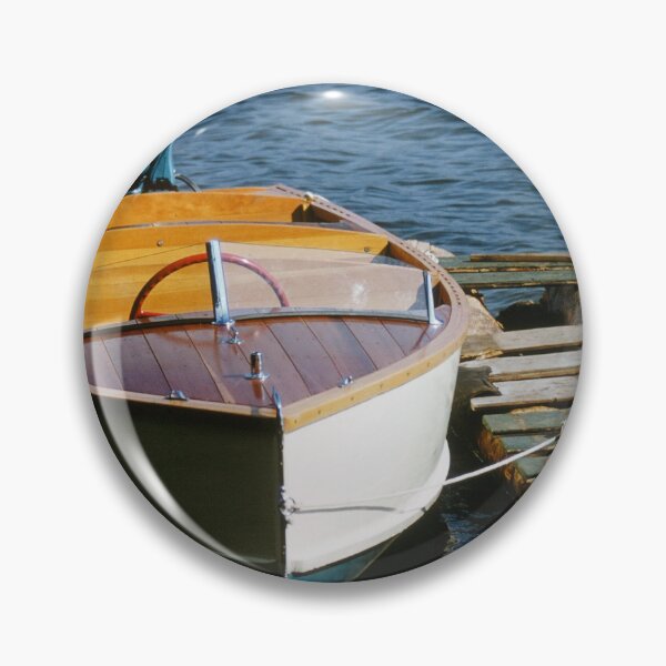 Item preview, 1950s - Wooden boat with an outboard motor designed and sold by thatwaslife.