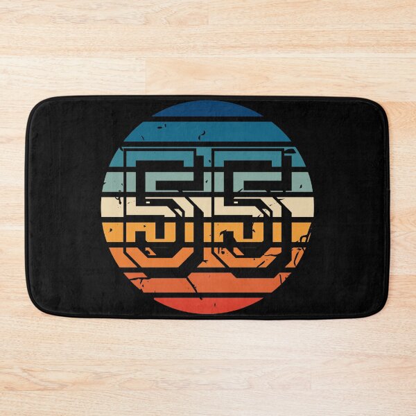 Item preview, Number 55 Vintage Retro Sport Sunset Birthday Squad Racing Numbers designed and sold by 27th-Tee.