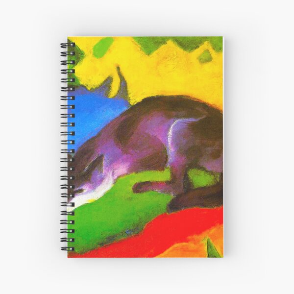 Item preview, FRANZ MARC HD - Blue Black Fox 1911  designed and sold by Go Logo Designs.