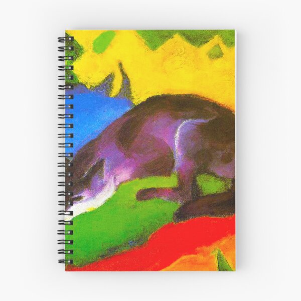 Item preview, FRANZ MARC HD - Blue Black Fox 1911  designed and sold by Go Logo Designs.