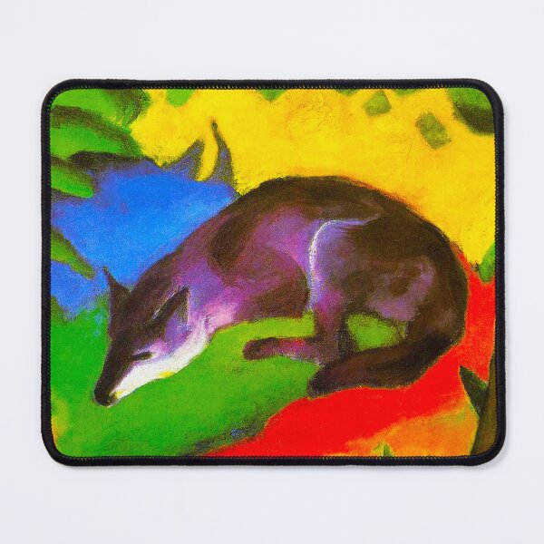 Item preview, FRANZ MARC HD - Blue Black Fox 1911  designed and sold by Go Logo Designs.