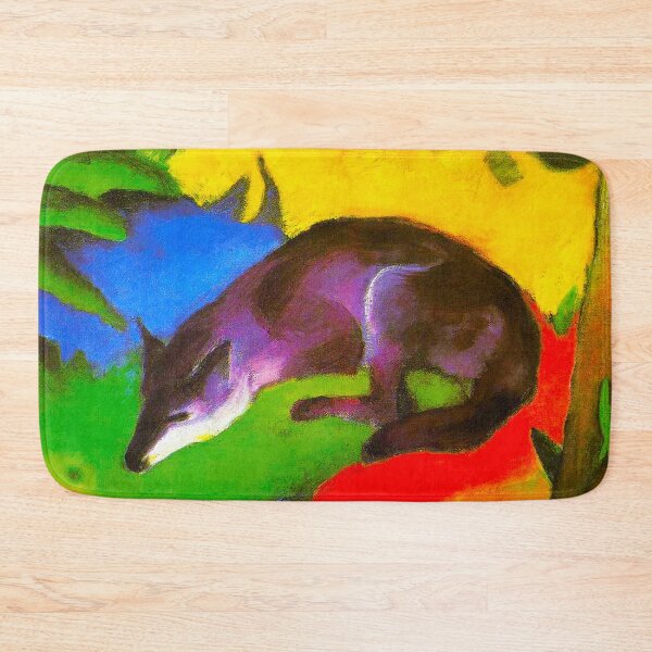 Item preview, FRANZ MARC HD - Blue Black Fox 1911  designed and sold by Go Logo Designs.