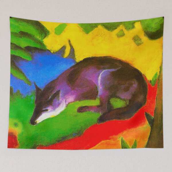 Item preview, FRANZ MARC HD - Blue Black Fox 1911  designed and sold by Go Logo Designs.