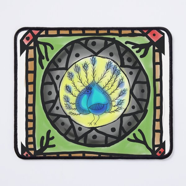 Item preview, warli inspired designed and sold by StudioMasha.